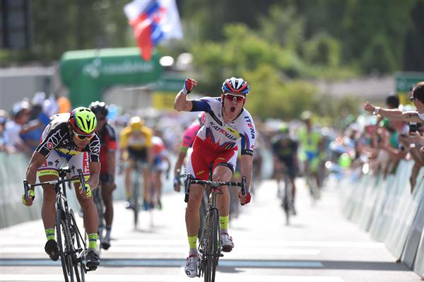 Alexander kristoff wins Swiss Tour stage 7